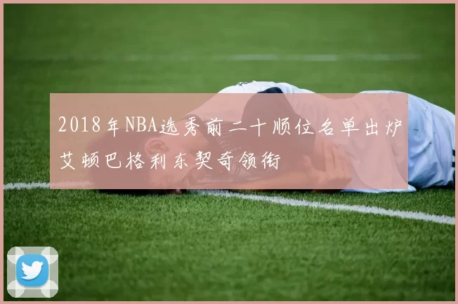 2018年NBA选秀前二十顺位名单出炉艾顿巴格利东契奇领衔